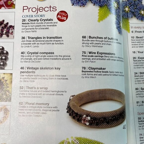 Bead & Button Magazine Jewelry Crafting Book u February 2011 Issue 101 - Picture 8 of 8